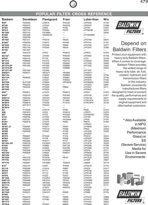 donaldsoncross|air filter cross reference chart pdf.